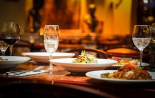 dinner at a scarborough restaurant