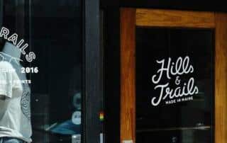 Hills & Trails storefront
