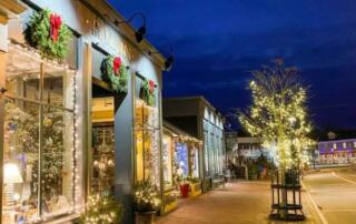 On the Main during the holiday season