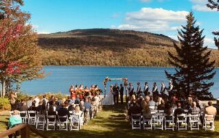 Lake Parlin Lodge is absolutely stunning in the Fall