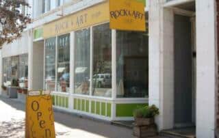 The Rock and Art Shop in downtown Bangor