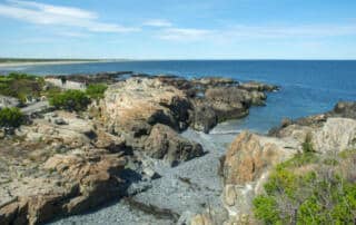 Marginal Way coastline in Ogunquit, Maine