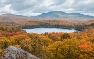 Moosehead Lake in the fall