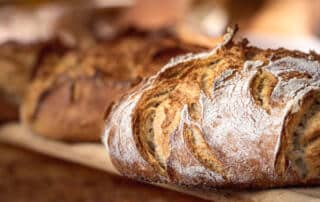 Freshly baked bread from a Bangor bakery