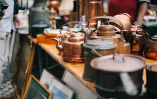 An antique store in Ellsworth, Maine