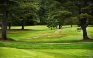 A golf course in Augusta, ME