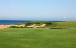 A golf course near Bar Harbor, Maine
